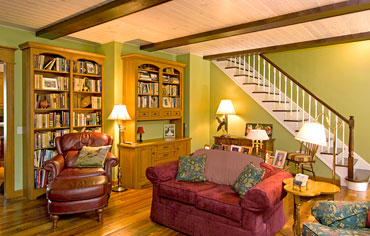 Rustic Living Room Remodel